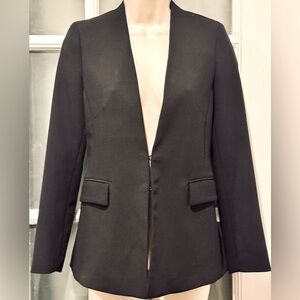 ZARA Collarless Blazer
